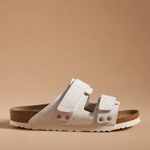 NWT! BIRKENSTOCK Uji Suede Nubuck Sandals!